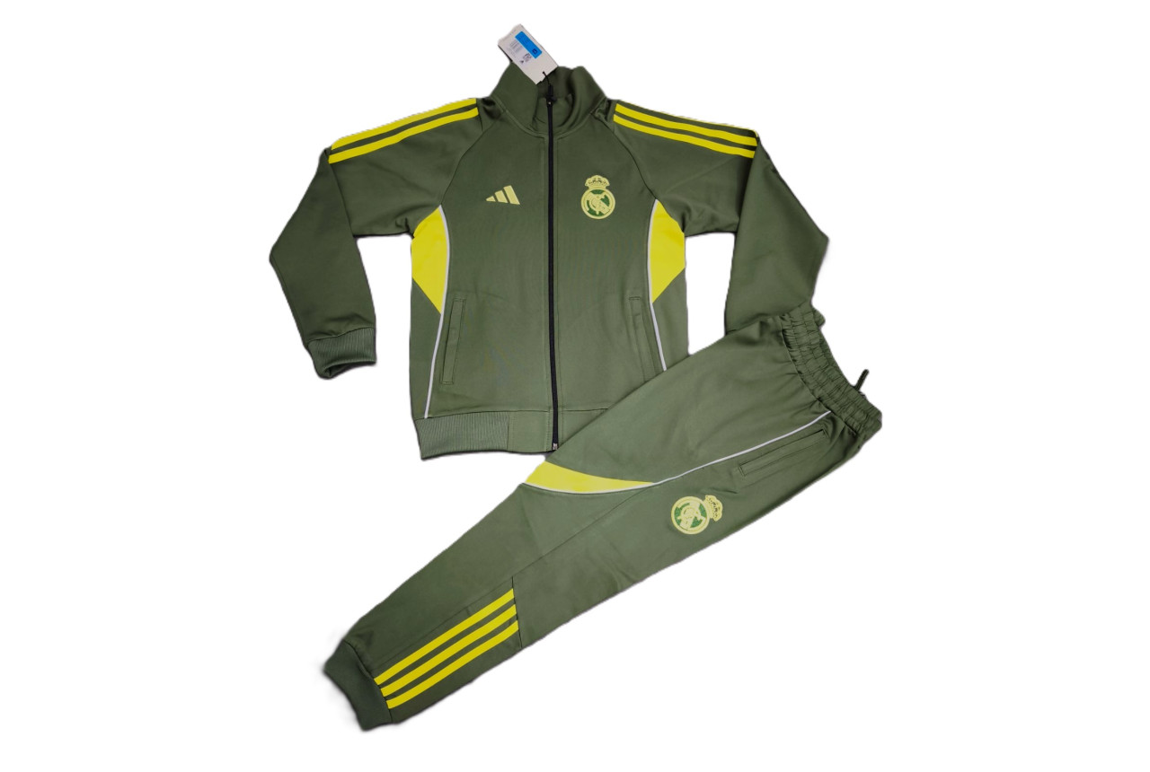 8441 Детски футболен екип Real Madrid зелено жълто