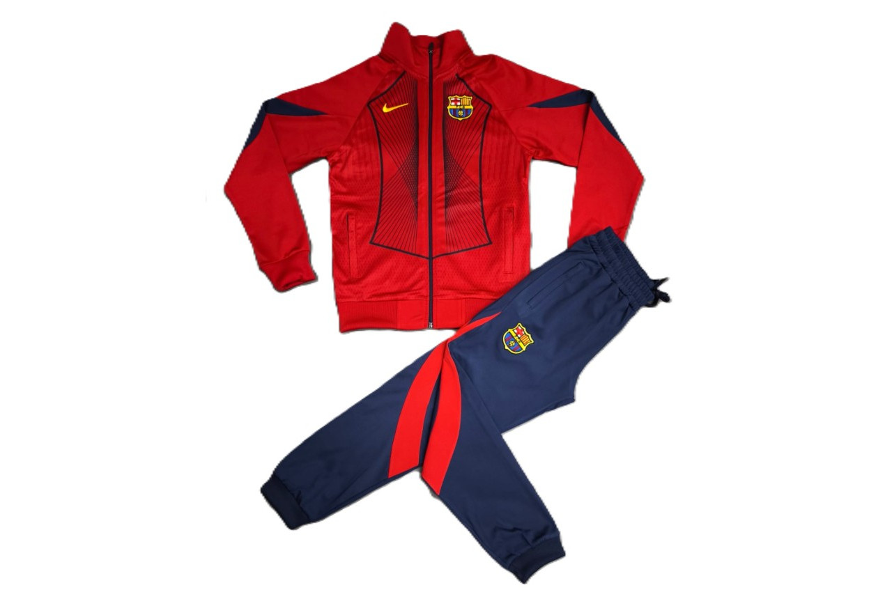 8436 Детски футболен екип Barcelona червено тъмно синьо